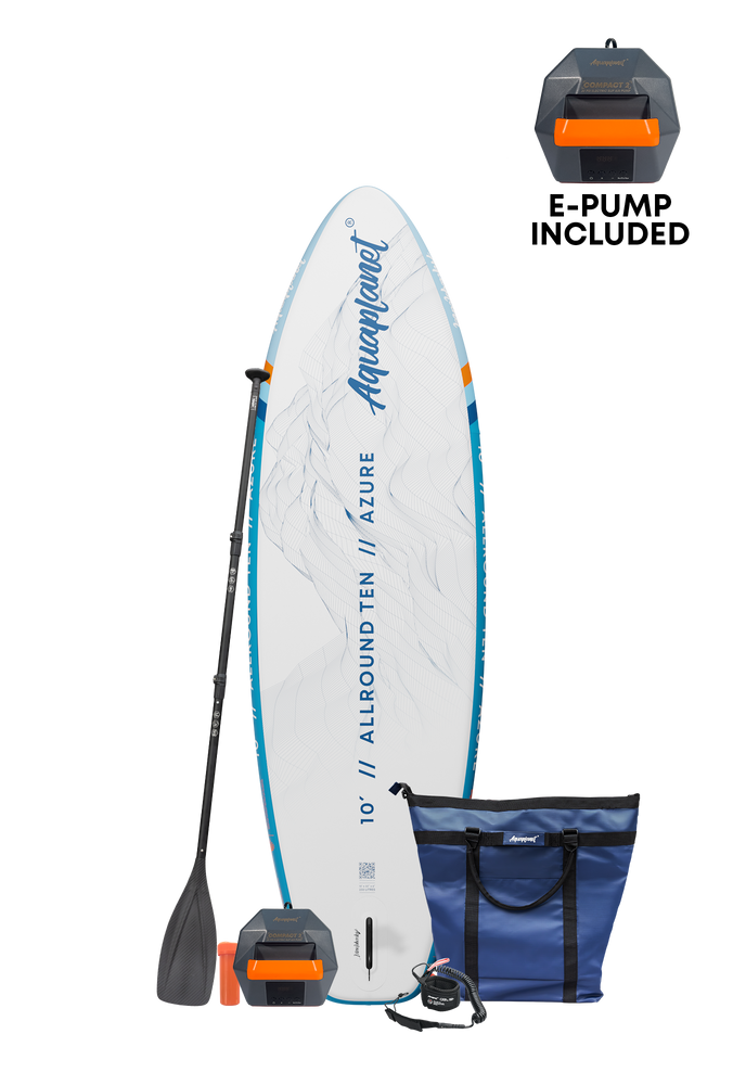 Aquaplanet ALLROUND TEN 10' Kit SUP Gonfiabile - Azure