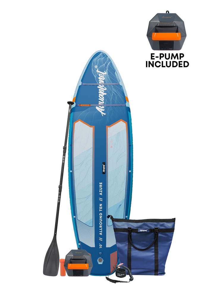 Aquaplanet ALLROUND TEN 10' Kit SUP Gonfiabile - Azure