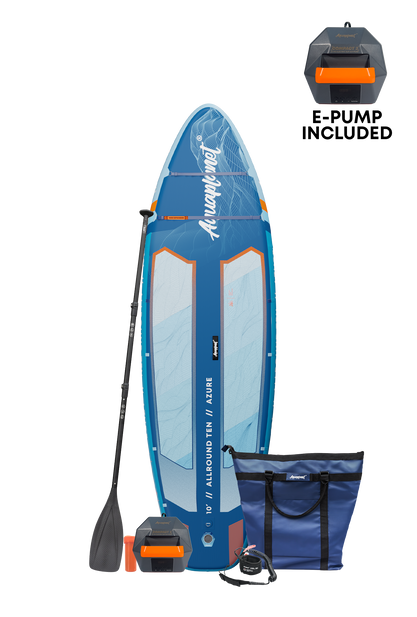 Aquaplanet ALLROUND TEN 10' Kit SUP Gonfiabile - Azure