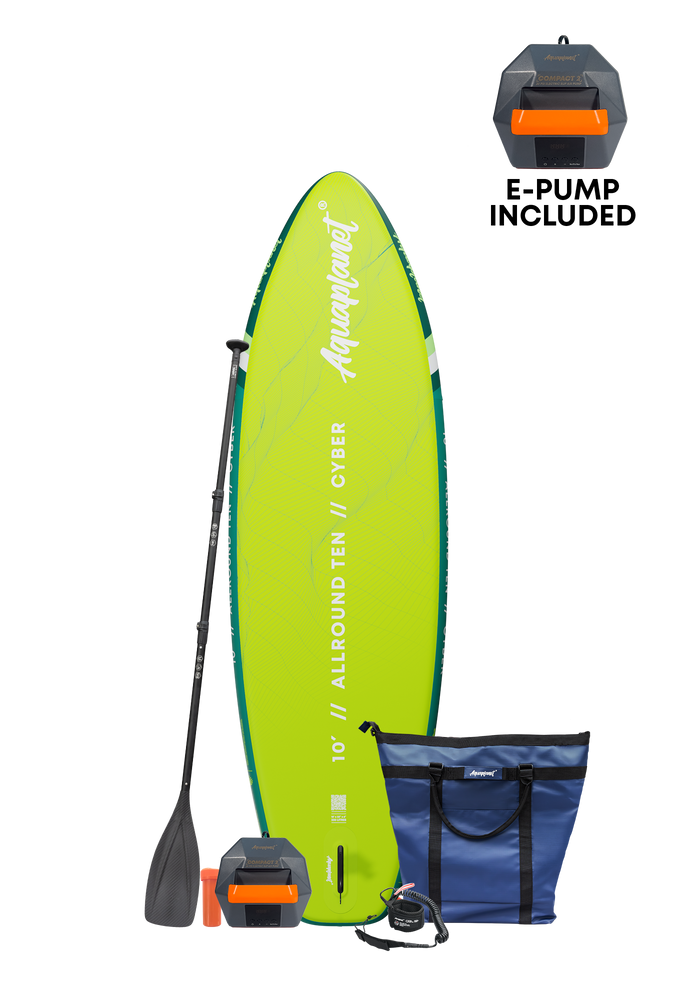 Aquaplanet ALLROUND TEN 10' Kit SUP Gonfiabile - Cyber