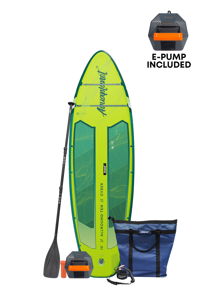 Aquaplanet ALLROUND TEN 10' Kit SUP Gonfiabile - Cyber