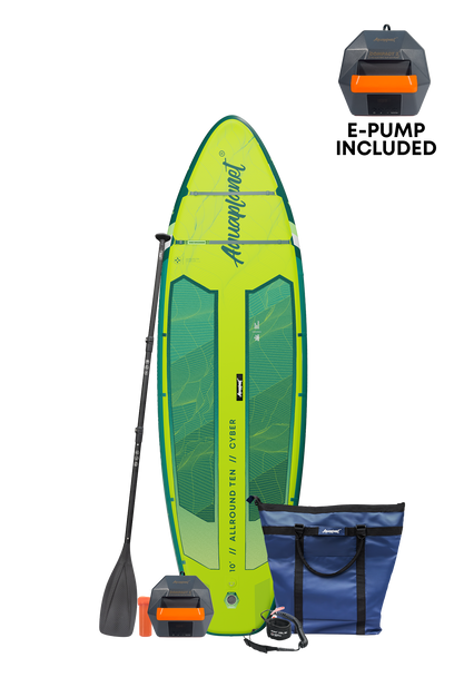 Aquaplanet ALLROUND TEN 10' Kit SUP Gonfiabile - Cyber