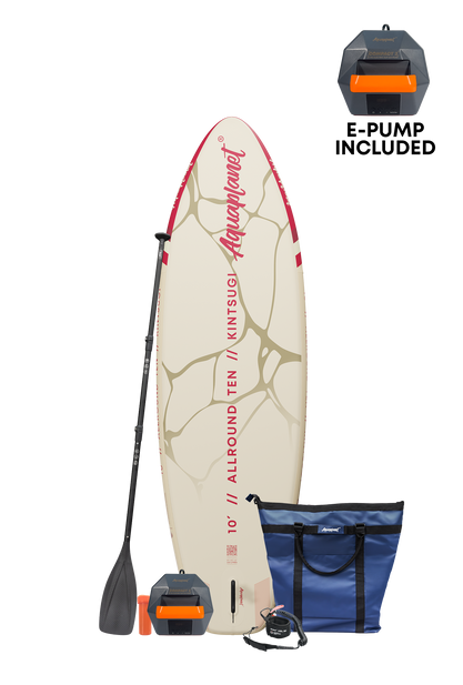 Aquaplanet ALLROUND TEN 10' Kit SUP Gonfiabile - Kintsugi