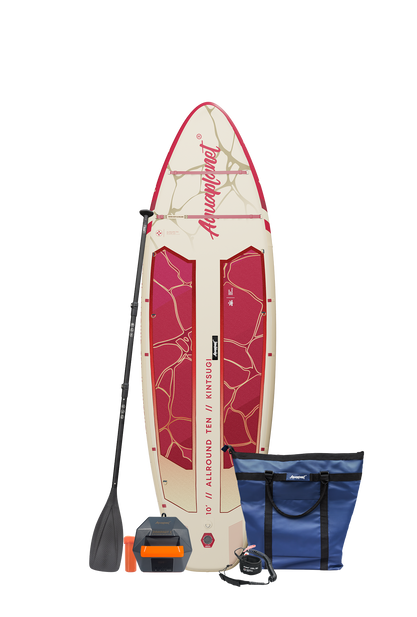 Aquaplanet ALLROUND TEN 10' Kit SUP Gonfiabile - Kintsugi