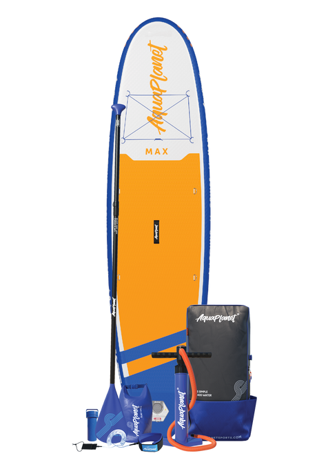 Pacchetto tavola gonfiabile Aquaplanet MAX 10'6″ - arancione