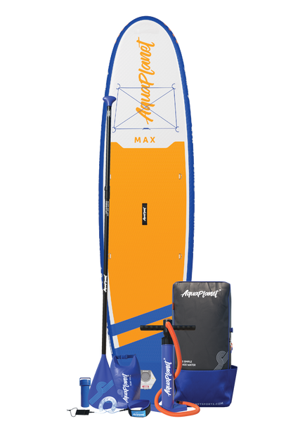Pacchetto tavola gonfiabile Aquaplanet MAX 10'6″ - arancione