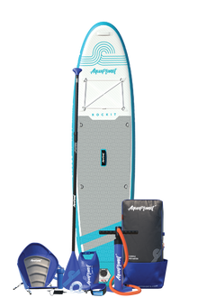 Aquaplanet ROCKIT 10'2" Pacchetto Paddle Board Gonfiabile - Blu