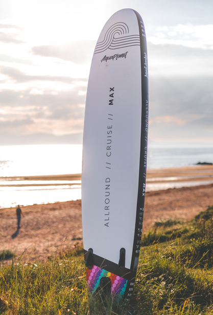 Pacchetto Paddle Board gonfiabile Aquaplanet MAX 10'6″ - Arcobaleno