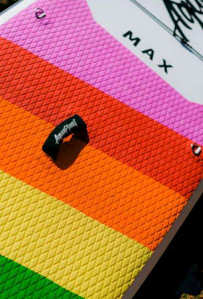 Pacchetto Paddle Board gonfiabile Aquaplanet MAX 10'6″ - Arcobaleno