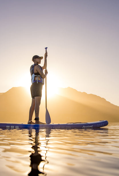 Pacchetto tavola gonfiabile Aquaplanet ALLROUND TEN 10' - blu