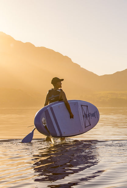 Pacchetto tavola gonfiabile Aquaplanet ALLROUND TEN 10' - blu