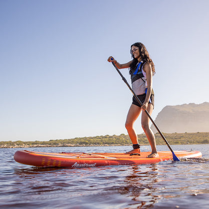 Tavola da paddle gonfiabile con pagaia regolabile, Tavola da surf portatile per pesca e yoga 320x76x15cm Arancione Tavola da paddle gonfiabile con pagaia regolabile, Tavola da surf portatile per pesca e yoga 320x76x15cm Arancione