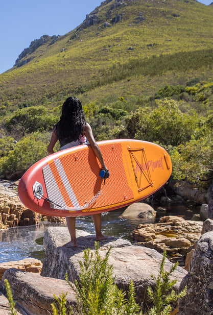Pacchetto tavola gonfiabile Aquaplanet ALLROUND TEN 10' - arancione