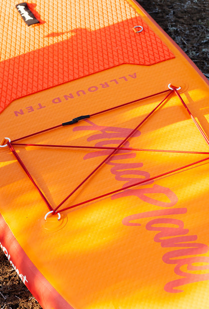 Pacchetto tavola gonfiabile Aquaplanet ALLROUND TEN 10' - arancione