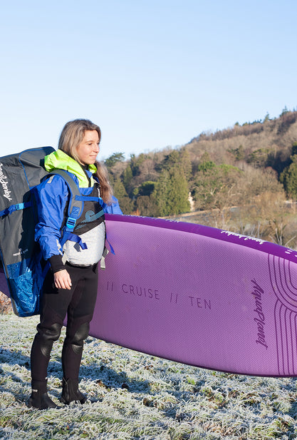 Pacchetto tavola gonfiabile Aquaplanet ALLROUND TEN 10' - viola