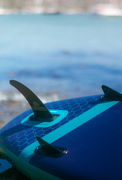 Aquaplanet PACE 10'6″ Pacchetto Paddle Board Gonfiabile - Teal/Mezzanotte