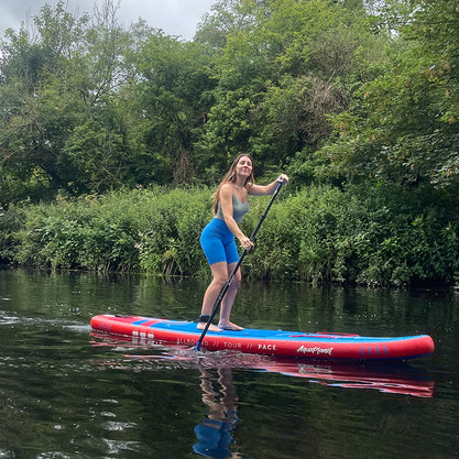 Aquaplanet PACE 10'6″ Pacchetto Paddle Board Gonfiabile - Rosso/Blu