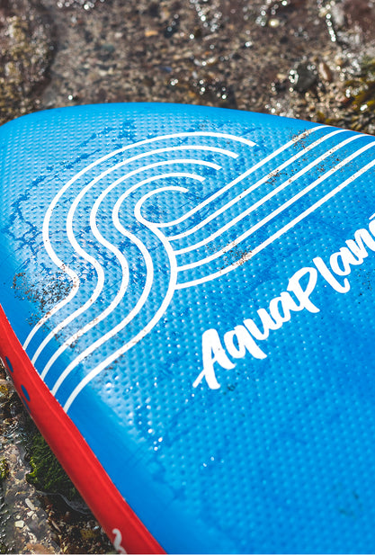 Aquaplanet PACE 10'6″ Pacchetto Paddle Board Gonfiabile - Rosso/Blu