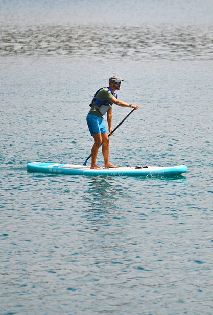 Aquaplanet ROCKIT 10'2" Pacchetto Paddle Board Gonfiabile - Blu