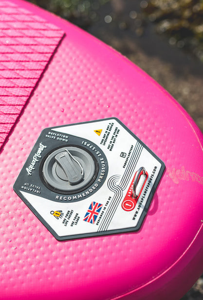 Pacchetto tavola da paddle gonfiabile Aquaplanet ROCKIT 10'2" - rosa